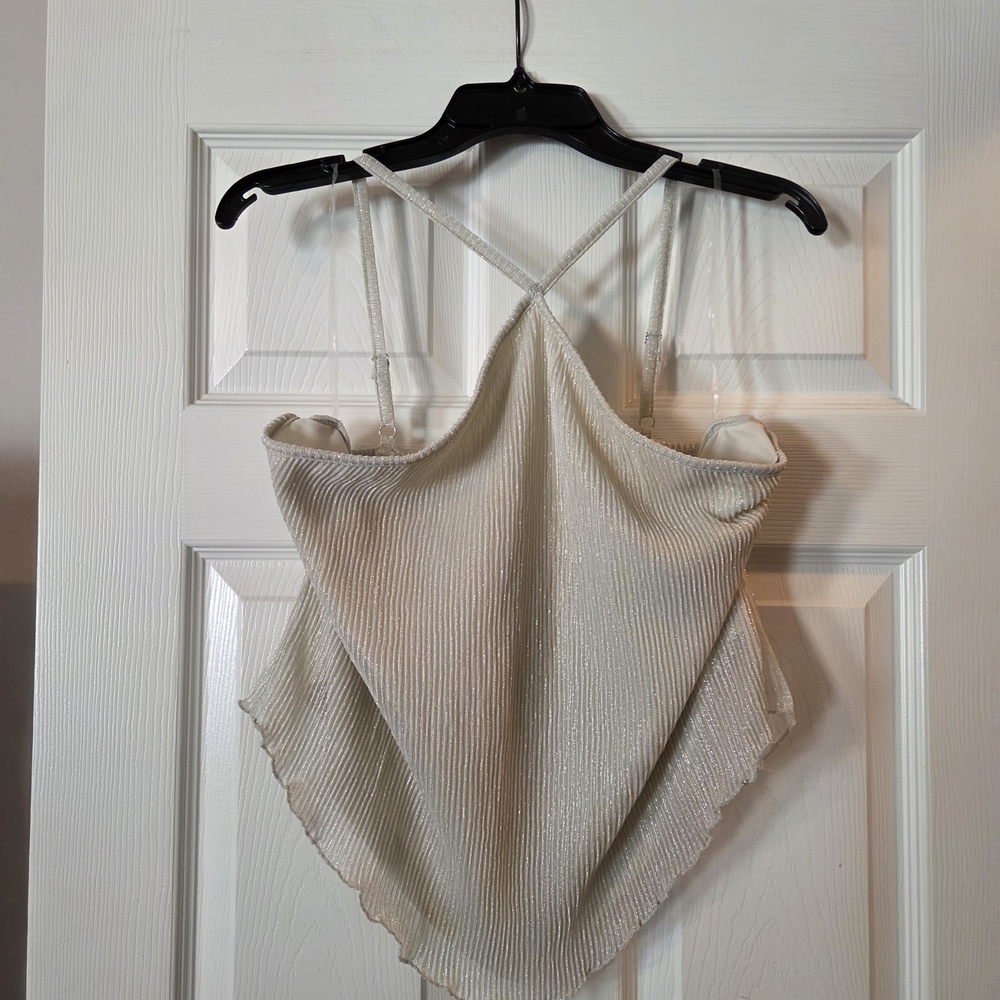 No Boundaries Cream Sleeveless Cami NWT